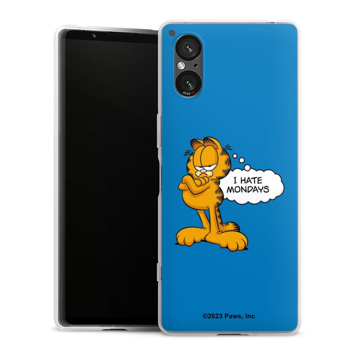 Garfield Ik haat maandagen blauw