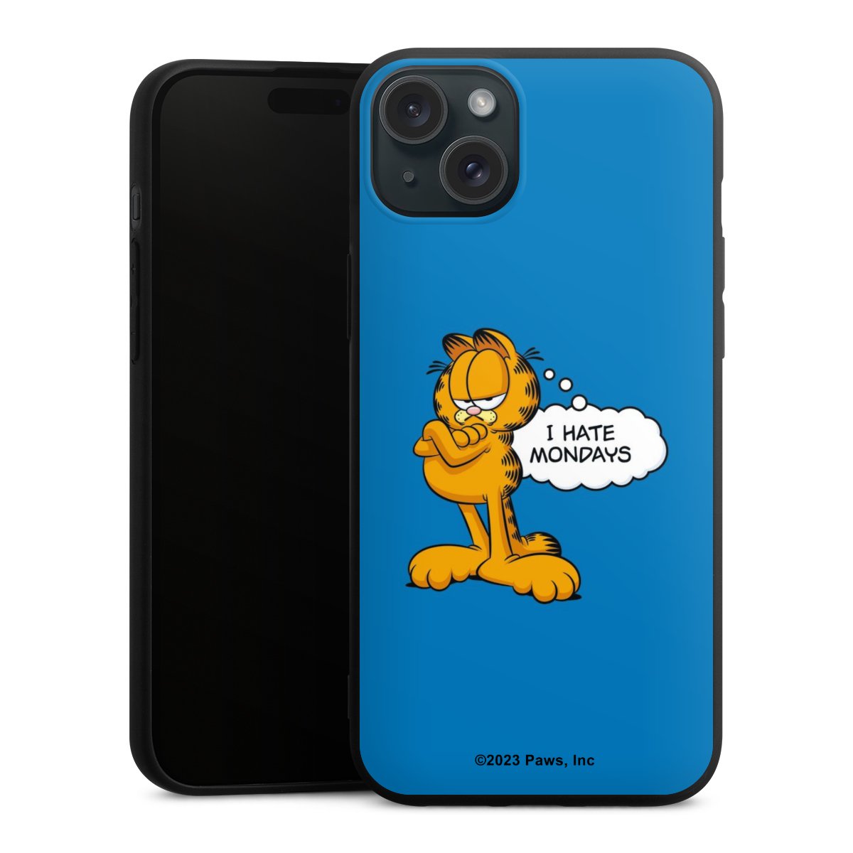 Garfield Ik haat maandagen blauw