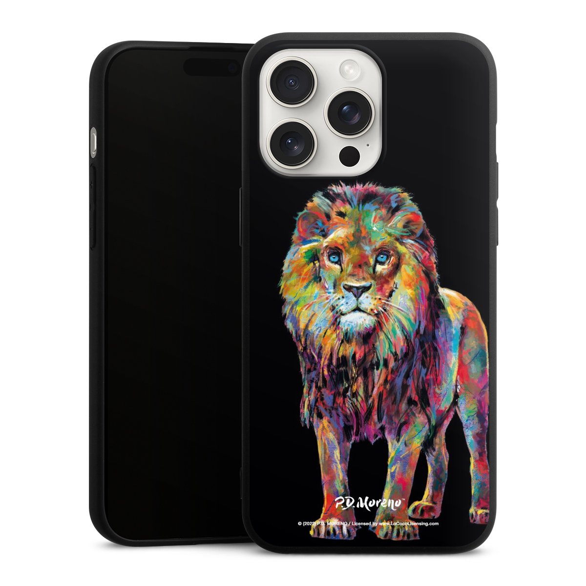 Leone colorato da P.D. Moreno