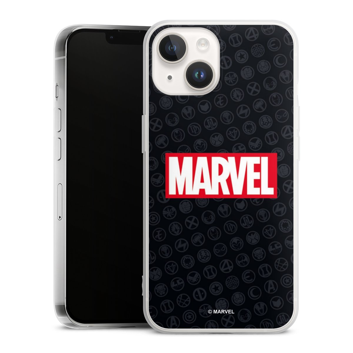 Marvel Logo Black Red 