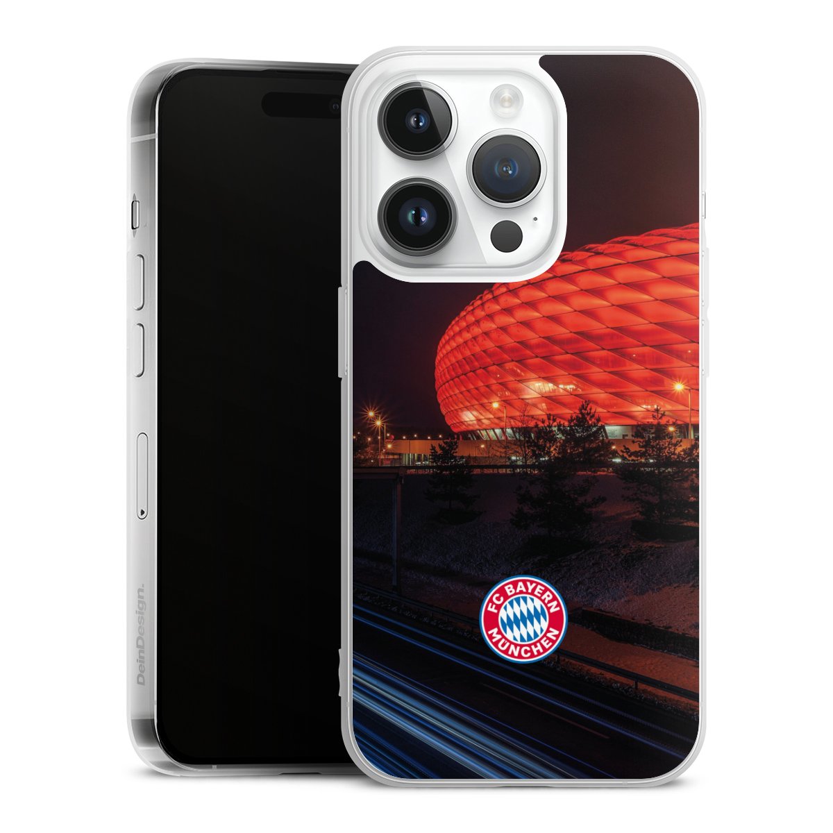 Allianz Arena bei Nacht FCB