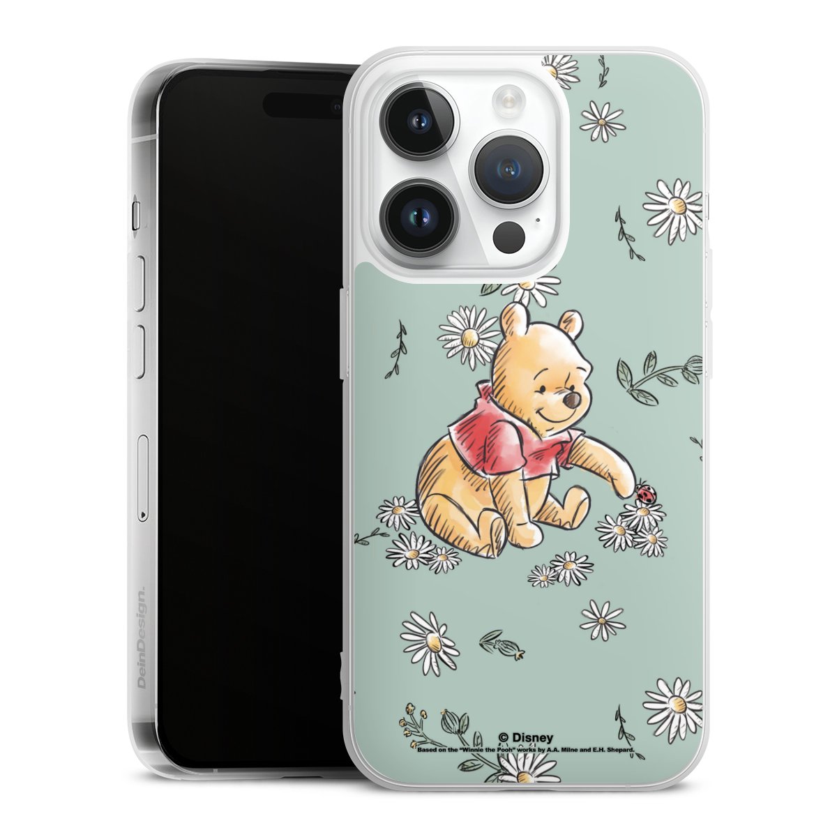 Winnie Puuh Gänseblümchen und Käfer Liebe