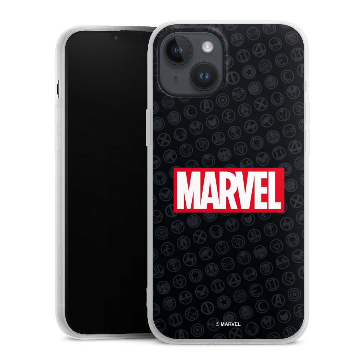 Marvel Logo Black Red 