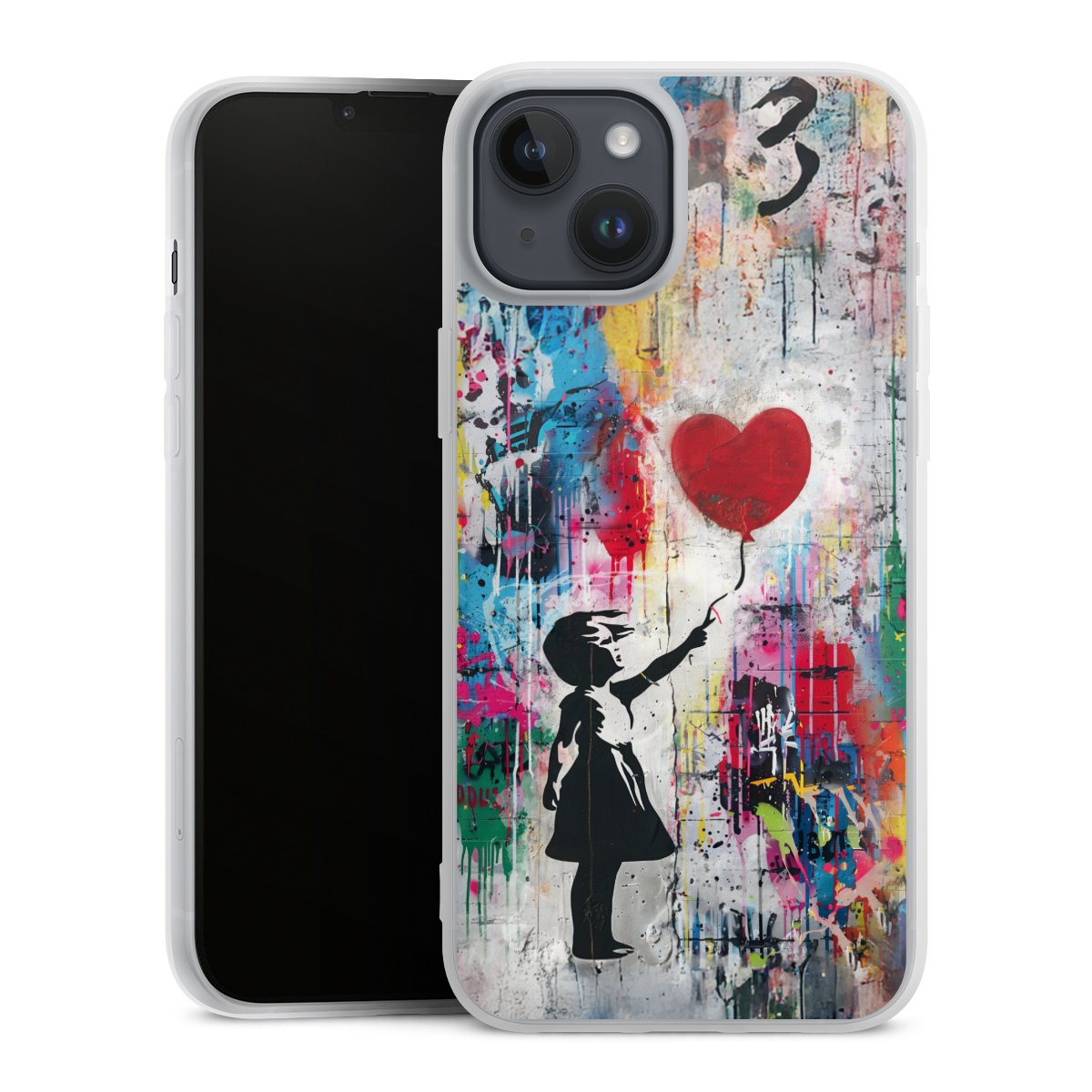 Balloon Girl Colorful
