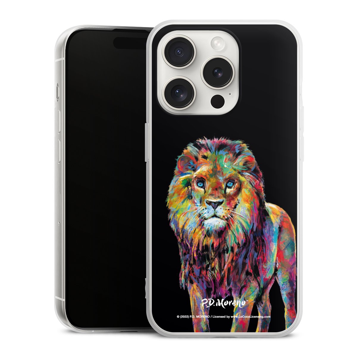 Leone colorato da P.D. Moreno