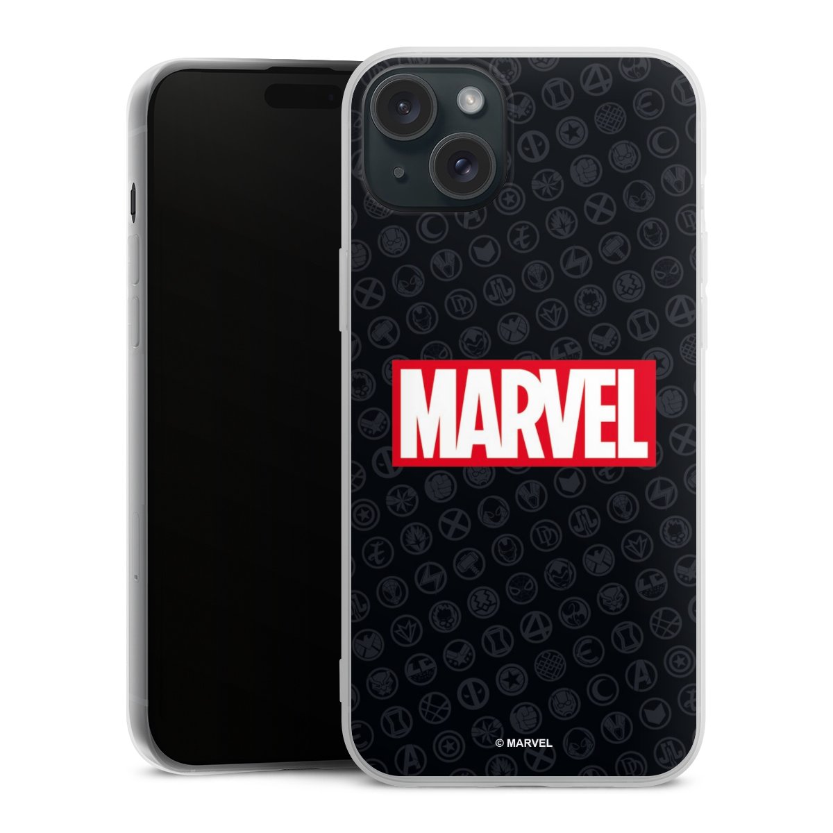 Marvel Logo Black Red 