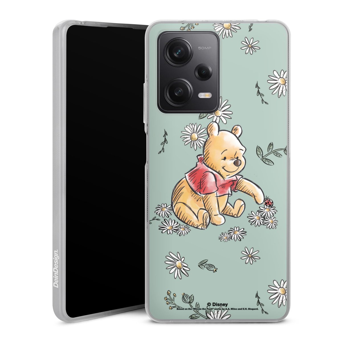 Winnie Puuh Gänseblümchen und Käfer Liebe