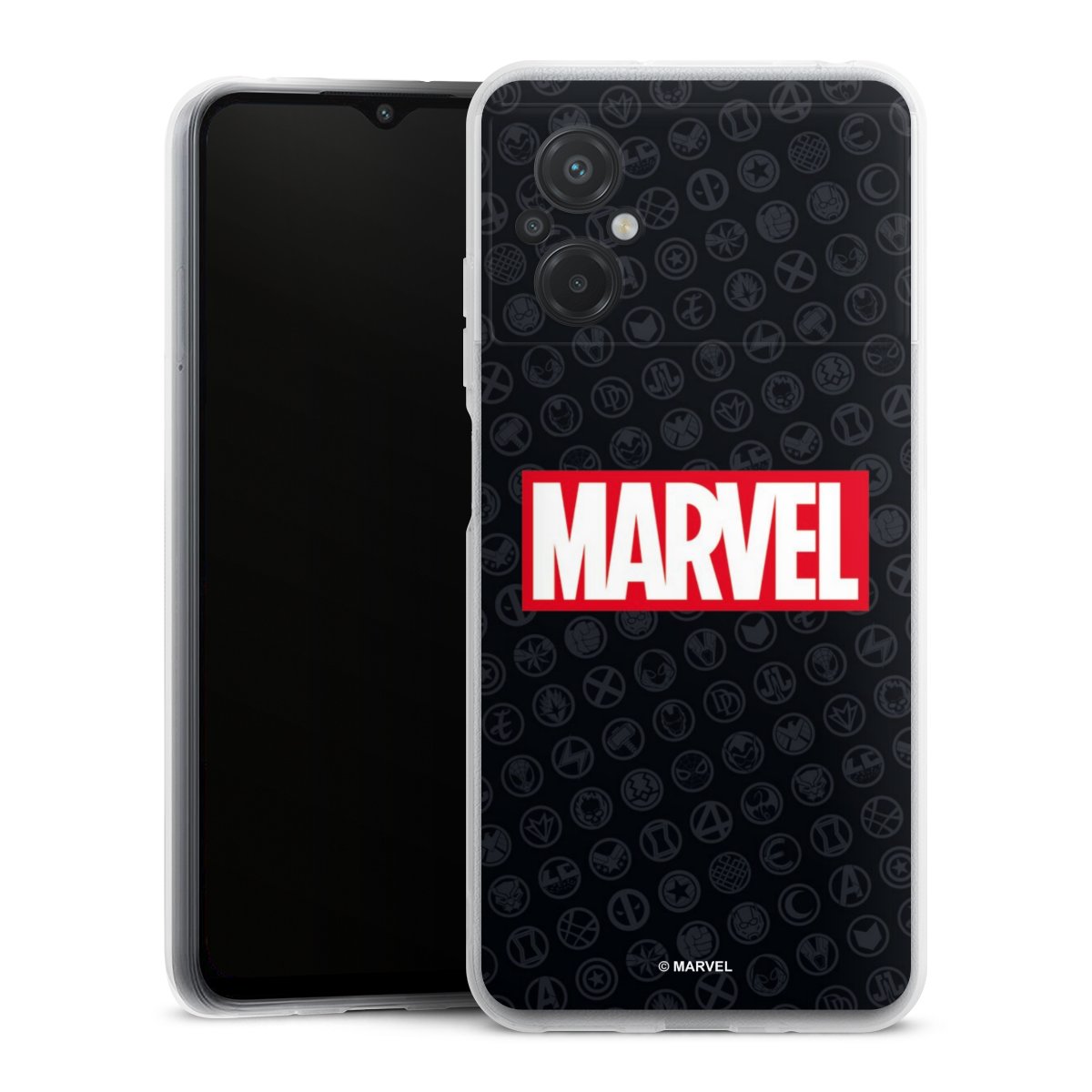 Marvel Logo Zwart Rood