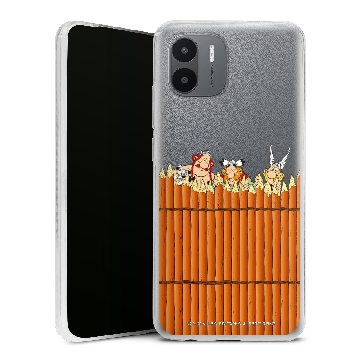 Gaulois Derrière Palissade Transparent