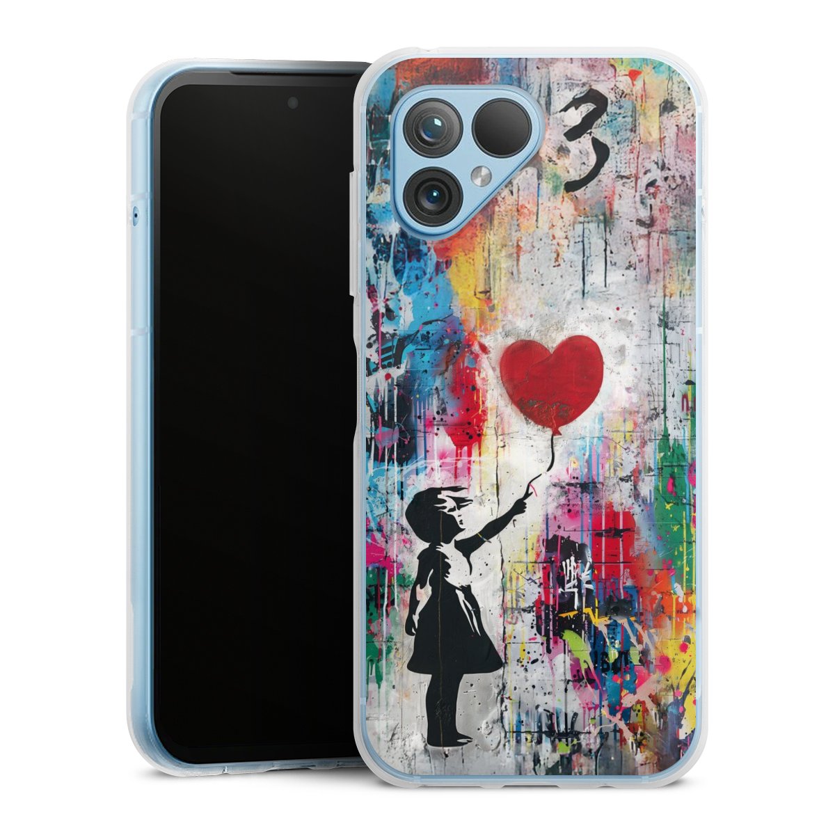 Balloon Girl Colorful