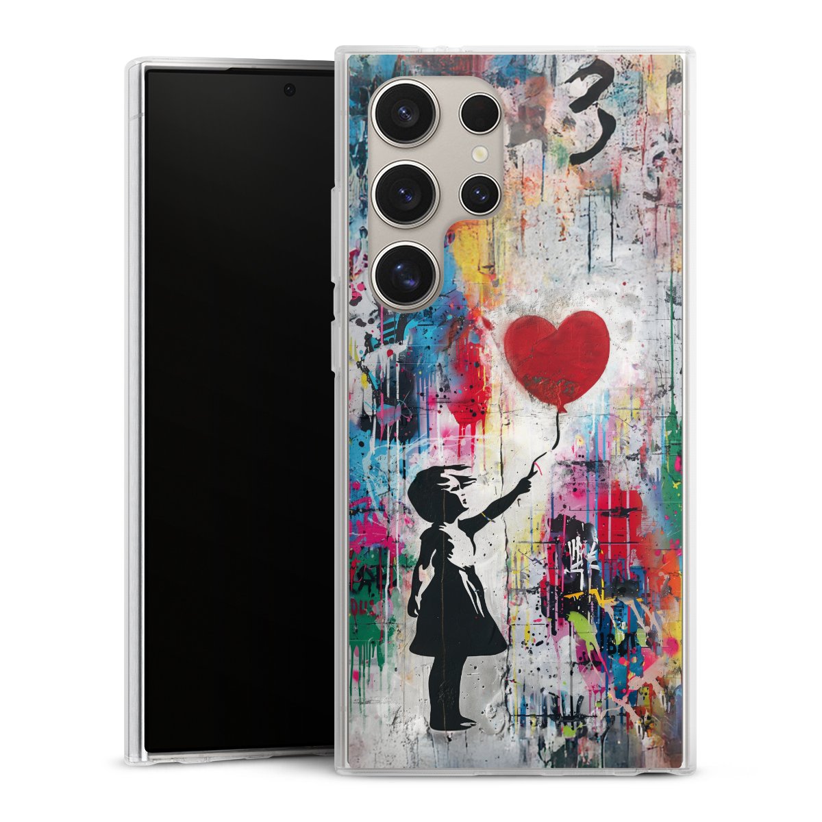 Balloon Girl Colorful