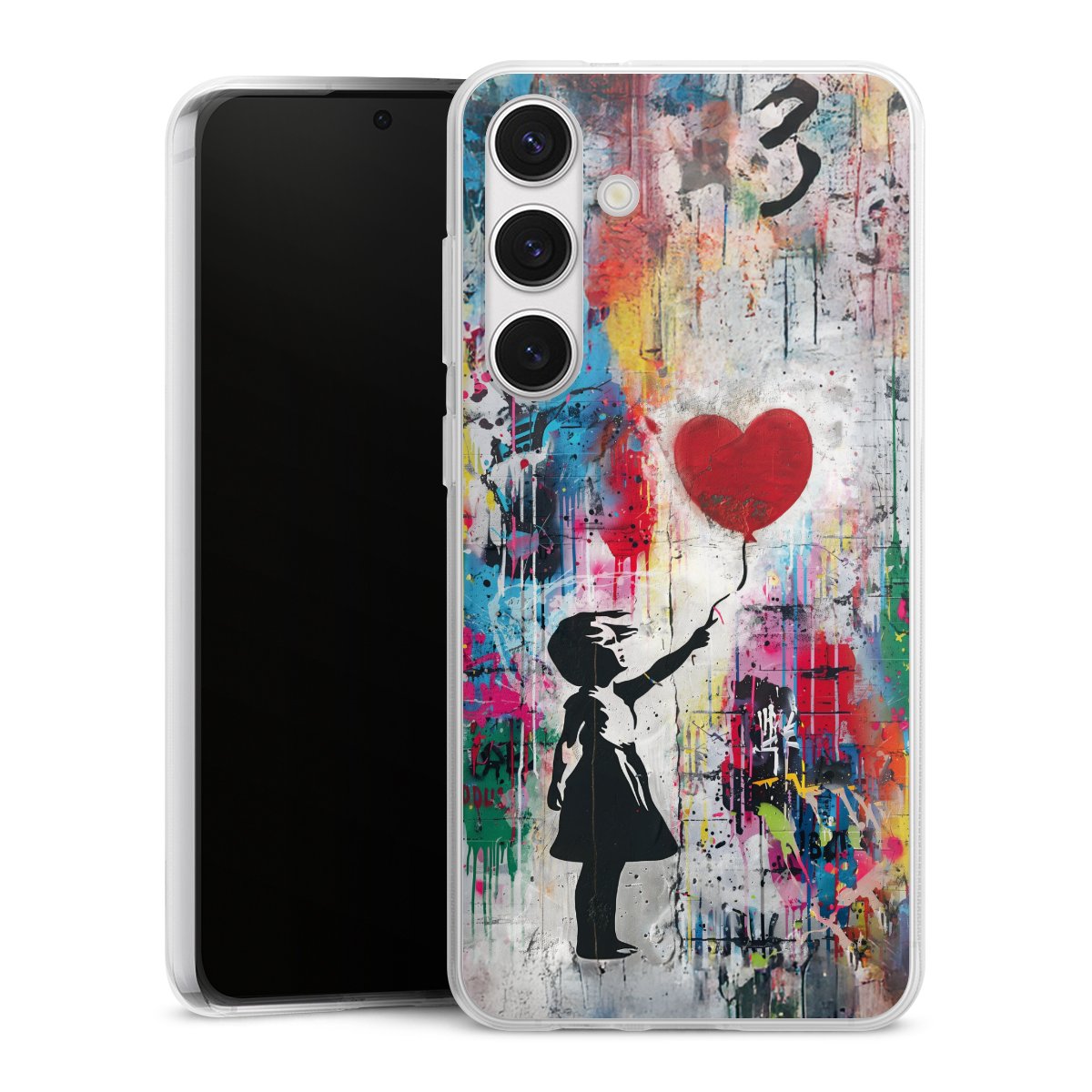 Balloon Girl Colorful