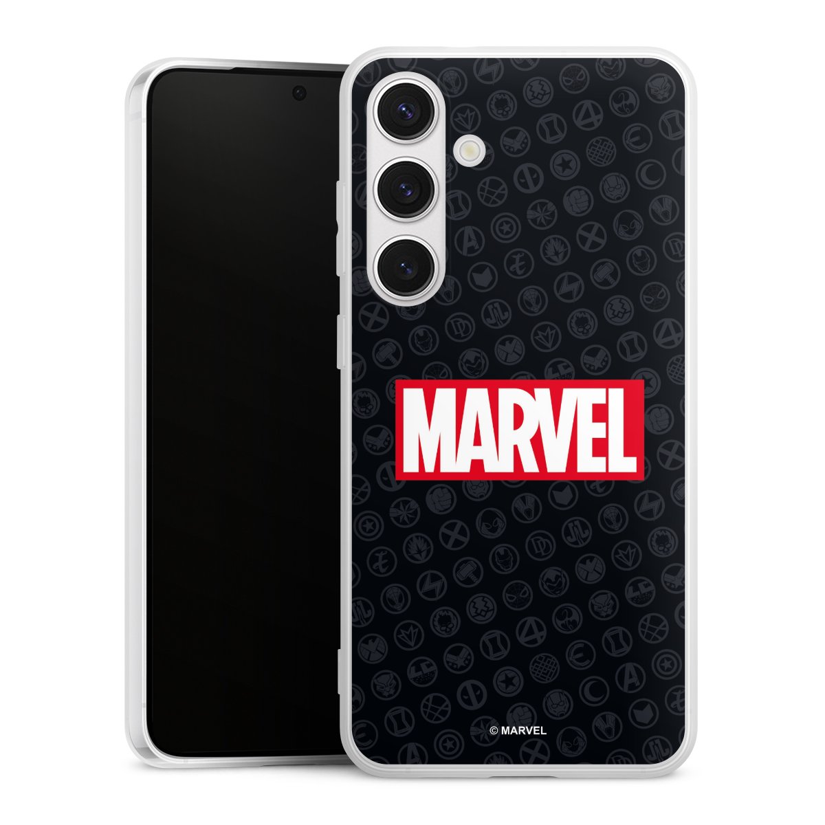 Marvel Logo Black Red 