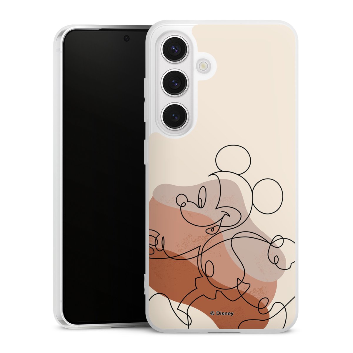 Mickey Abstract Lineart