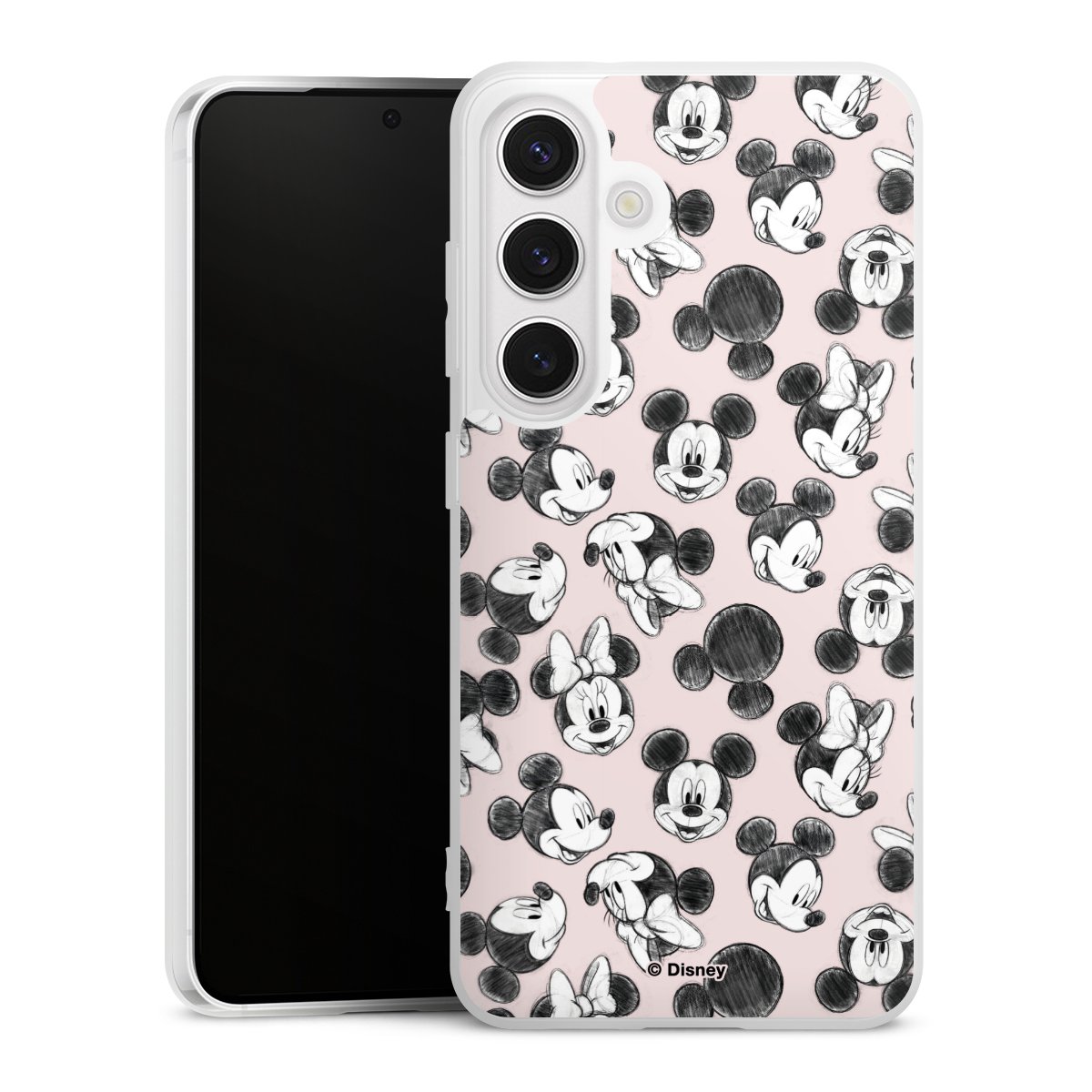 Minnie & Mickey aux multiples visages rose