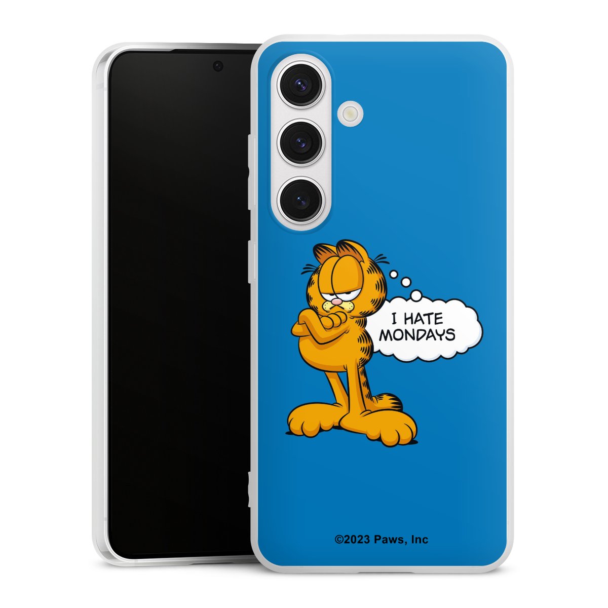 Garfield Ik haat maandagen blauw