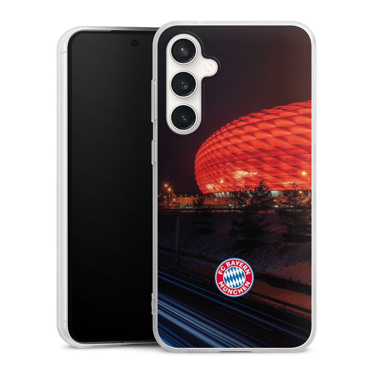 Allianz Arena bei Nacht FCB