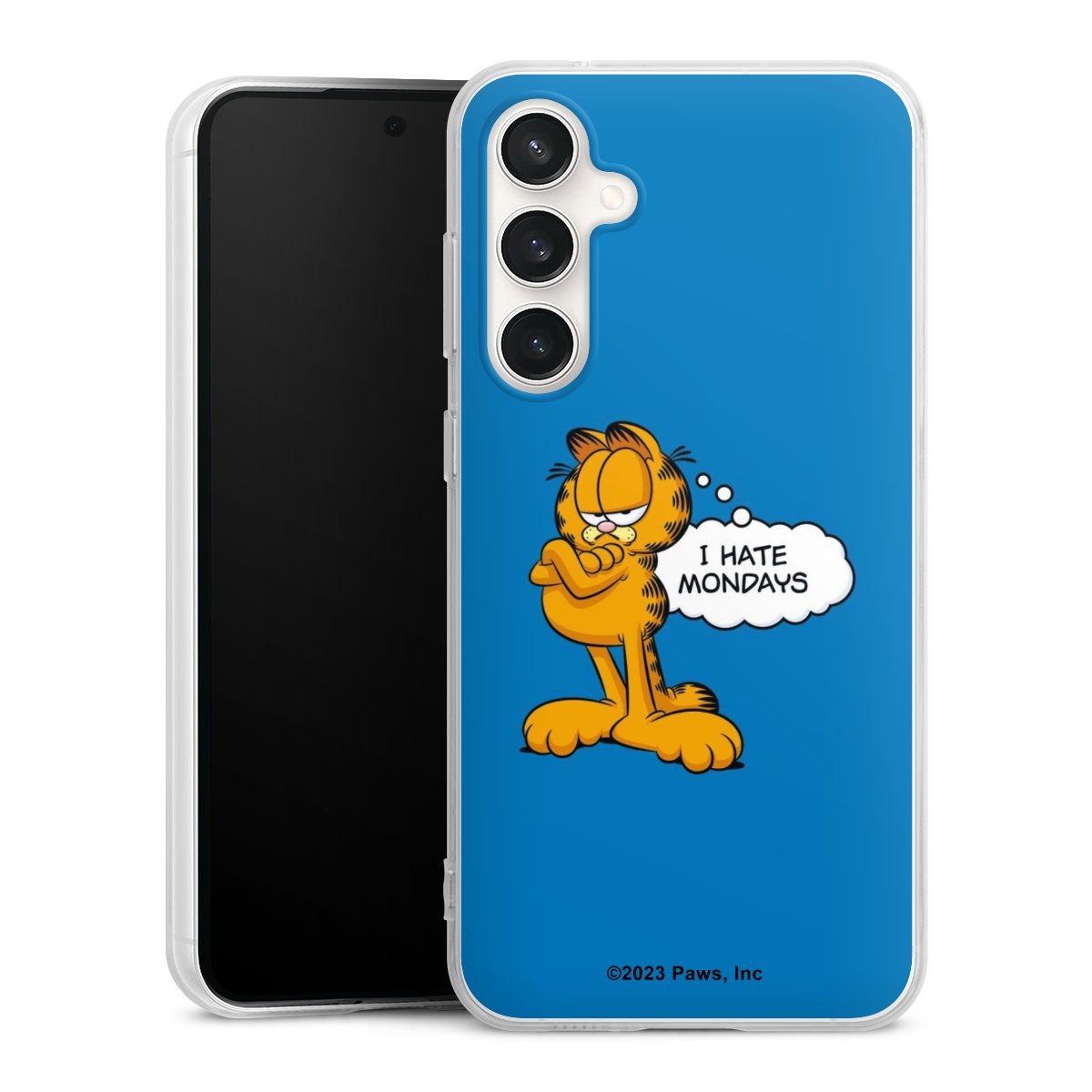 Garfield Ik haat maandagen blauw