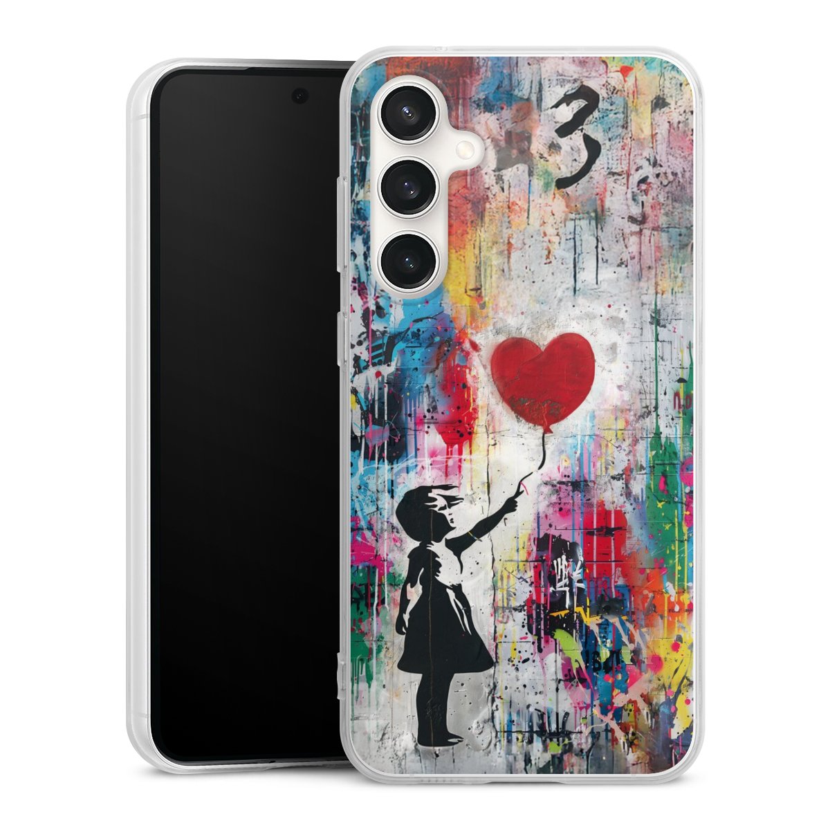 Balloon Girl Colorful