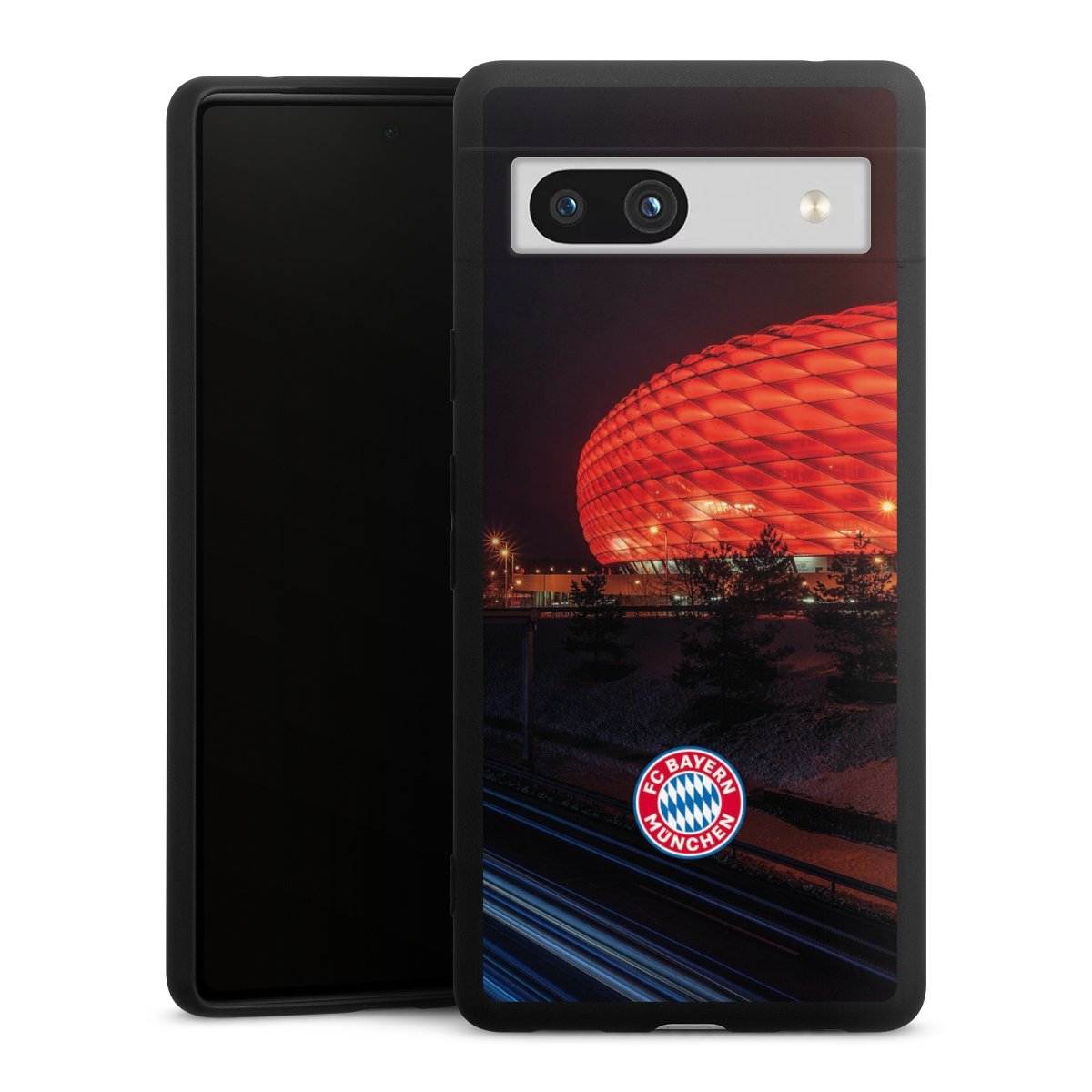 Allianz Arena bei Nacht FCB