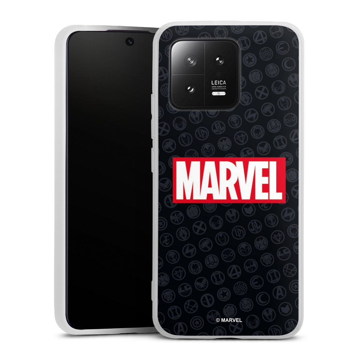 Marvel Logo Black Red 