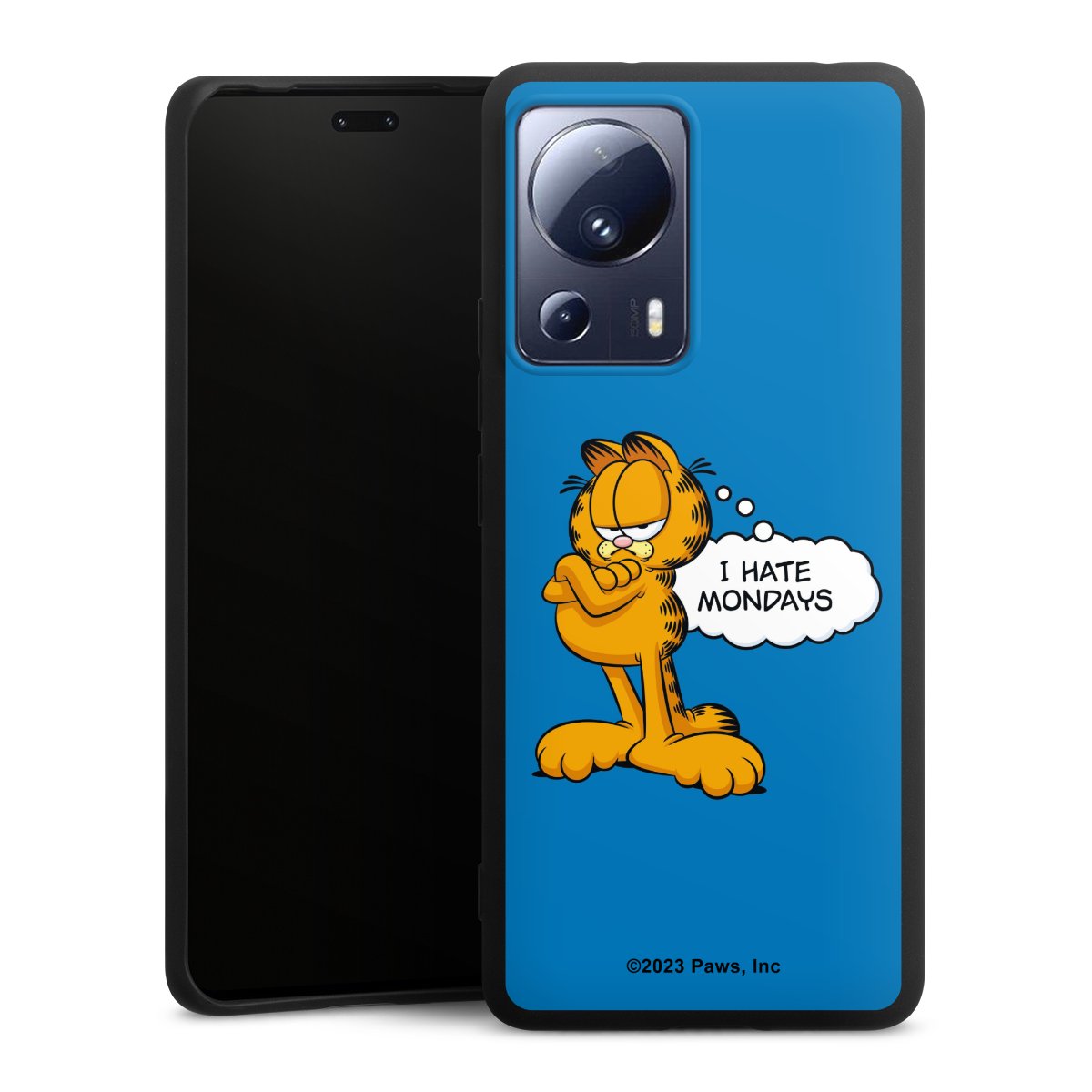 Garfield Je déteste les lundis Bleu