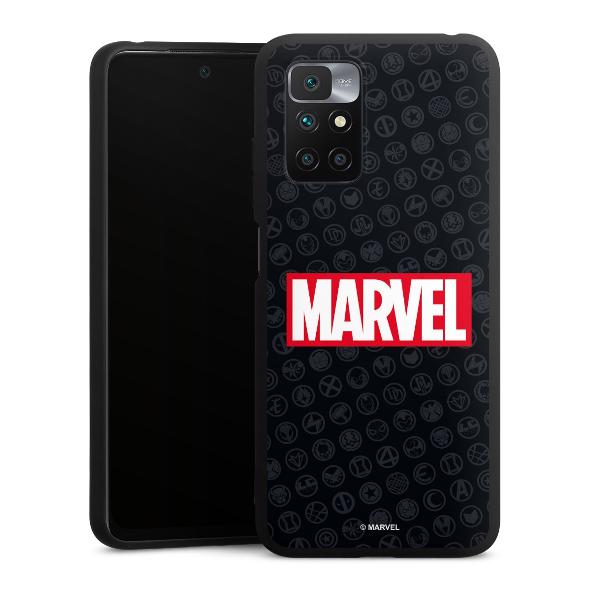 Marvel Logo Black Red 