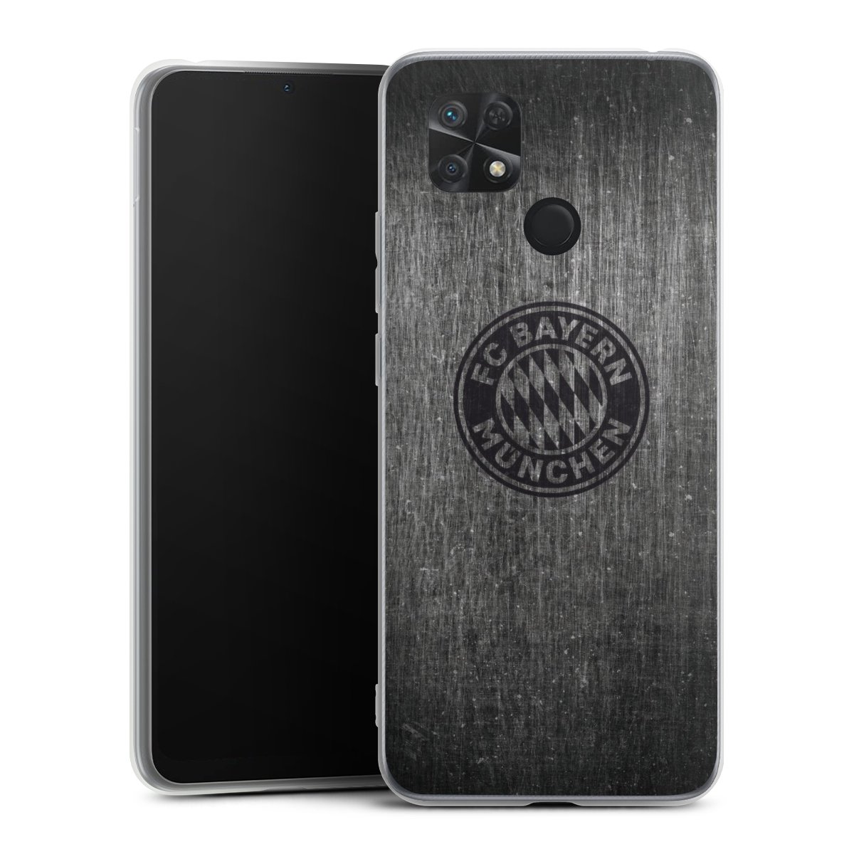 Metalllook FCB Logo einfarbig