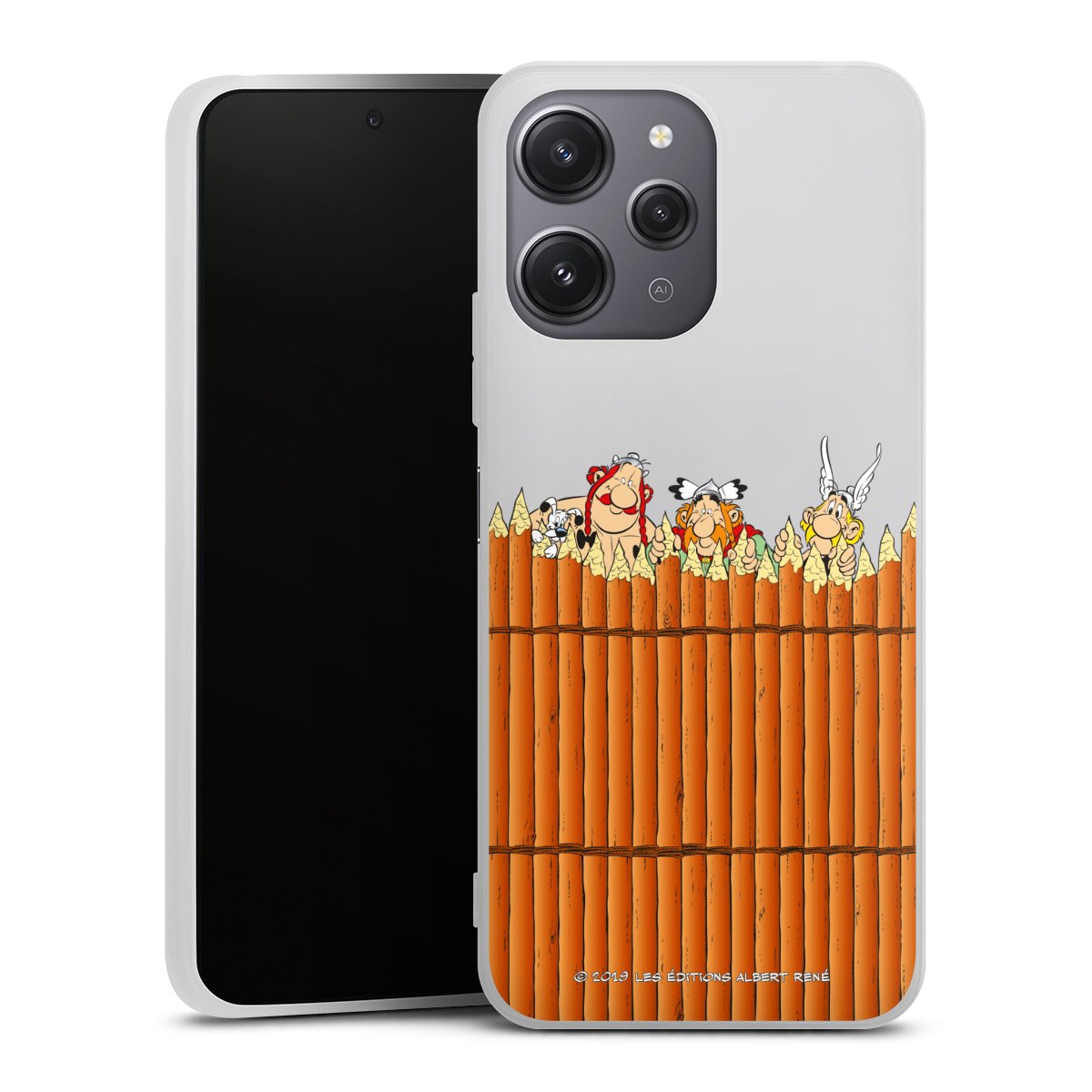 Gaulois Derrière Palissade Transparent