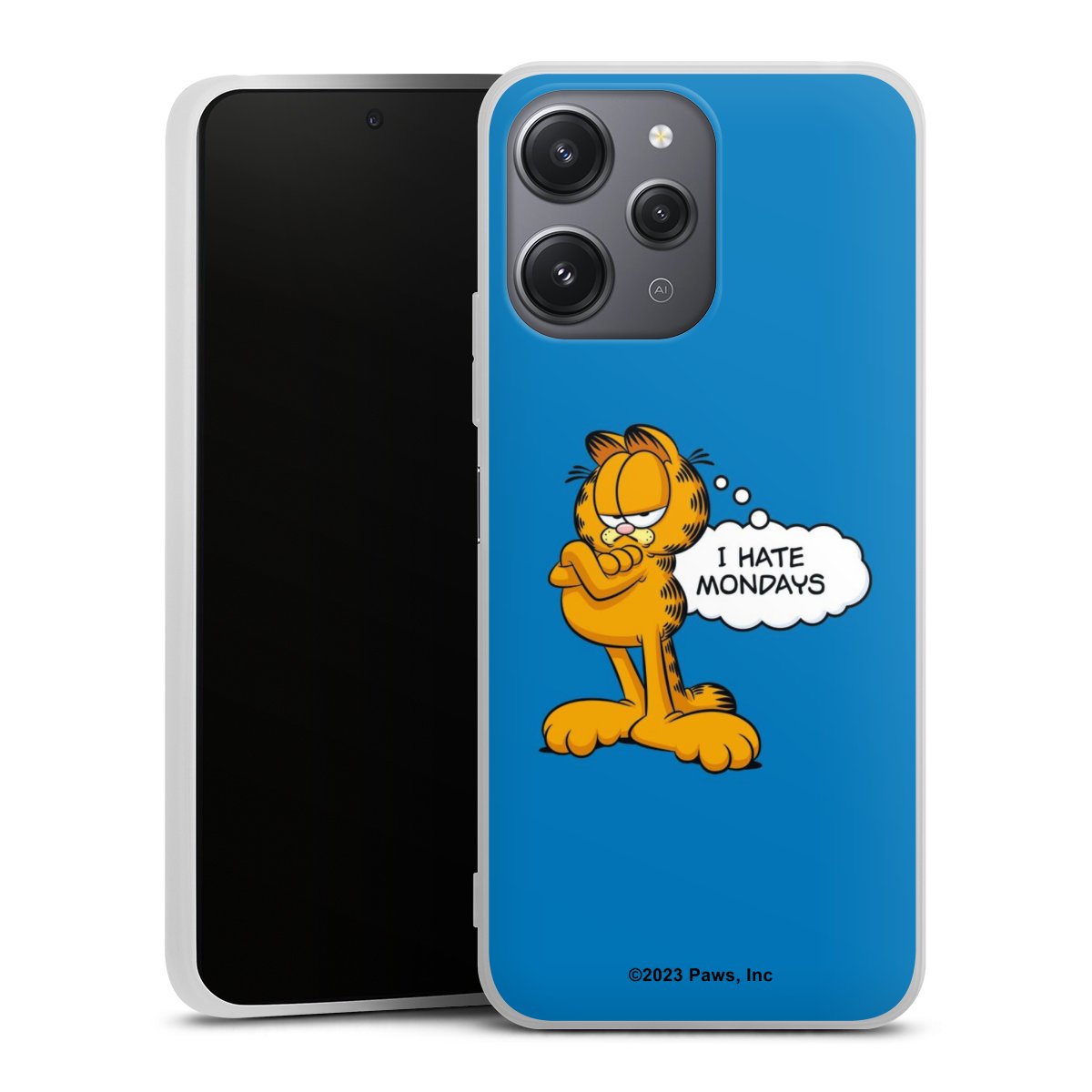 Garfield Je déteste les lundis Bleu