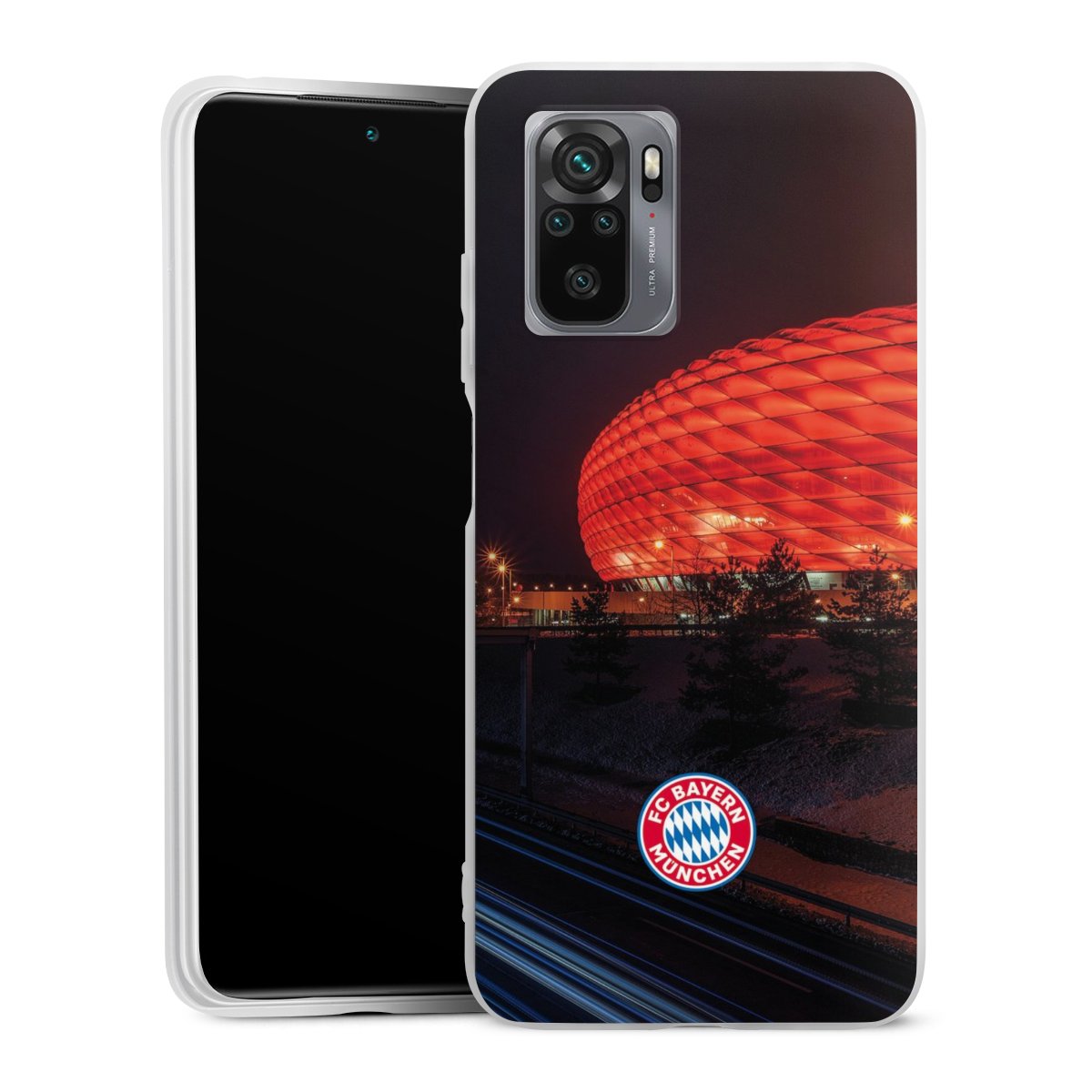 Allianz Arena bei Nacht FCB