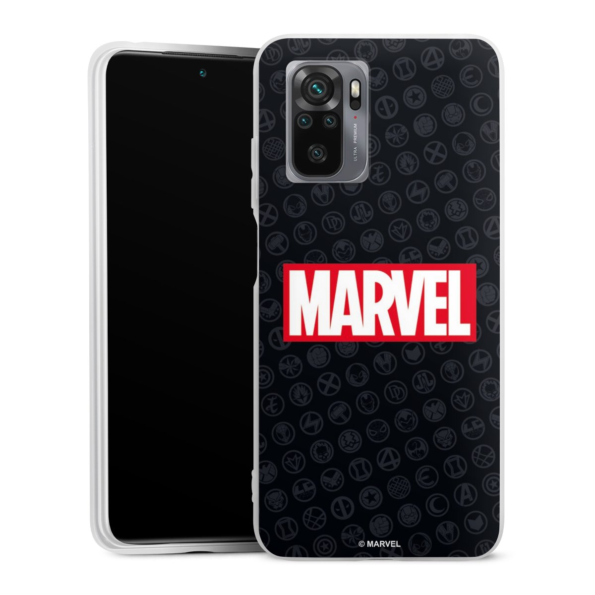 Marvel Logo Black Red 