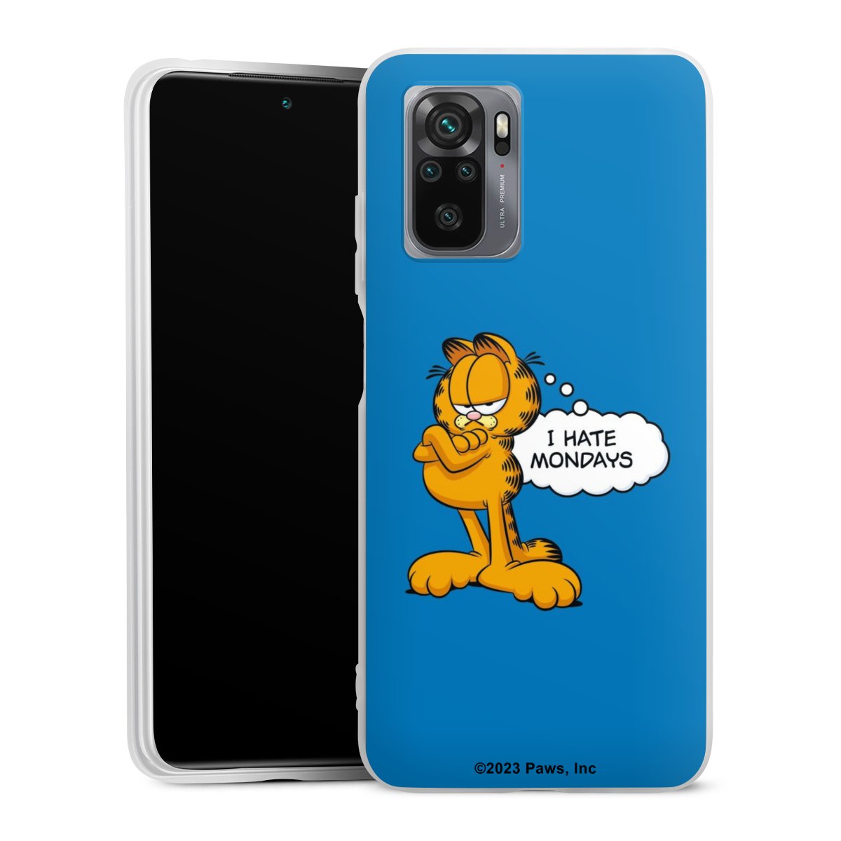 Garfield Ik haat maandagen blauw