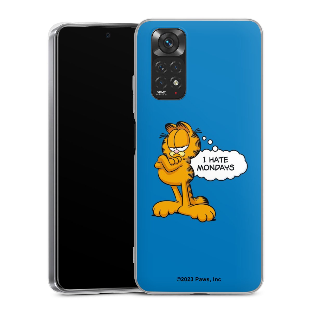 Garfield Je déteste les lundis Bleu