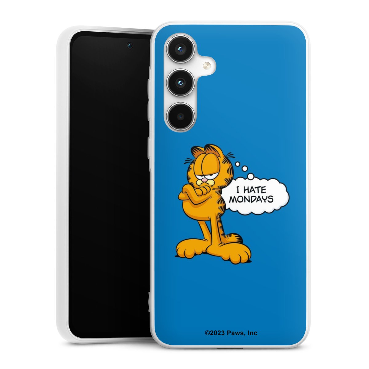 Garfield Ik haat maandagen blauw