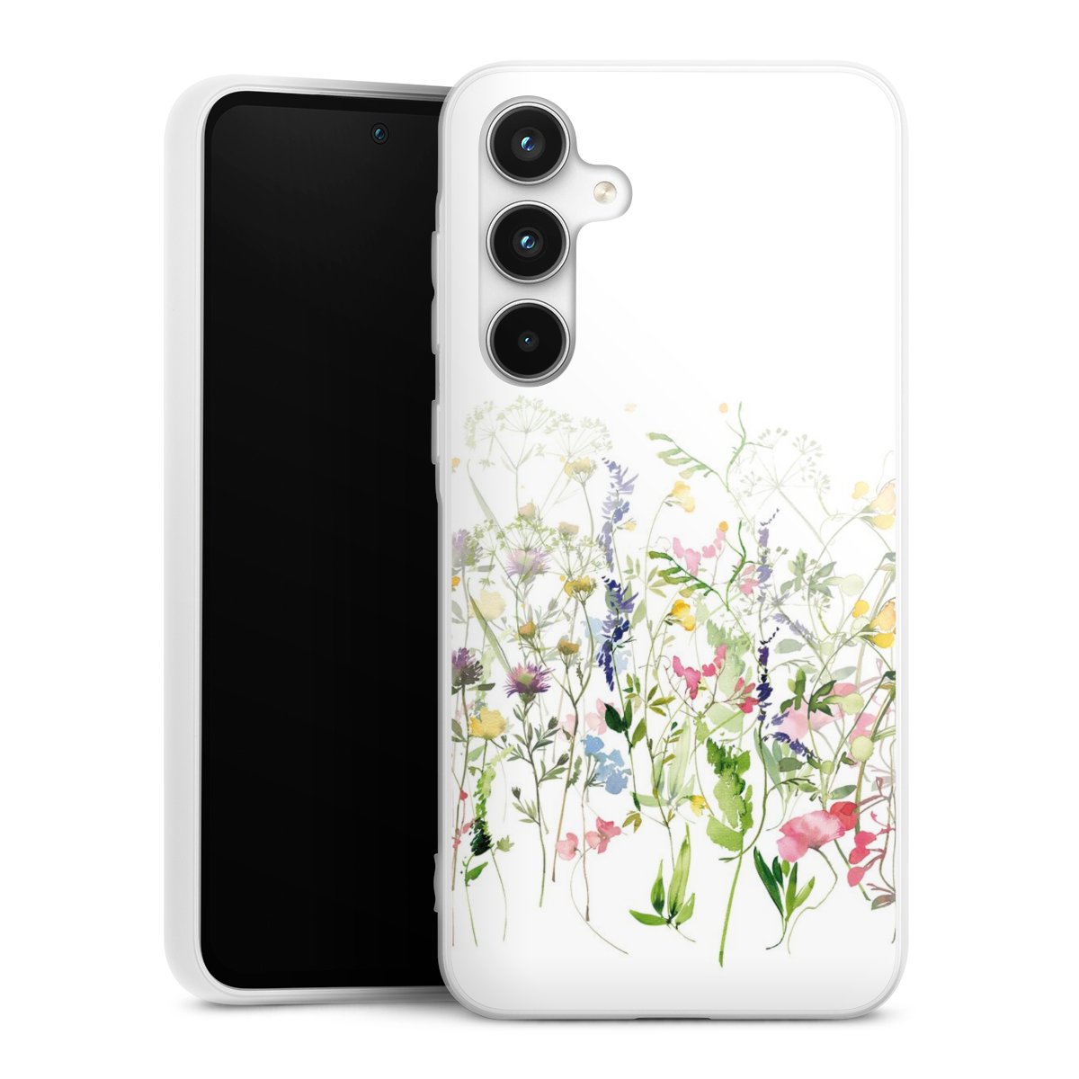 Kleurrijke lente weide bloemen