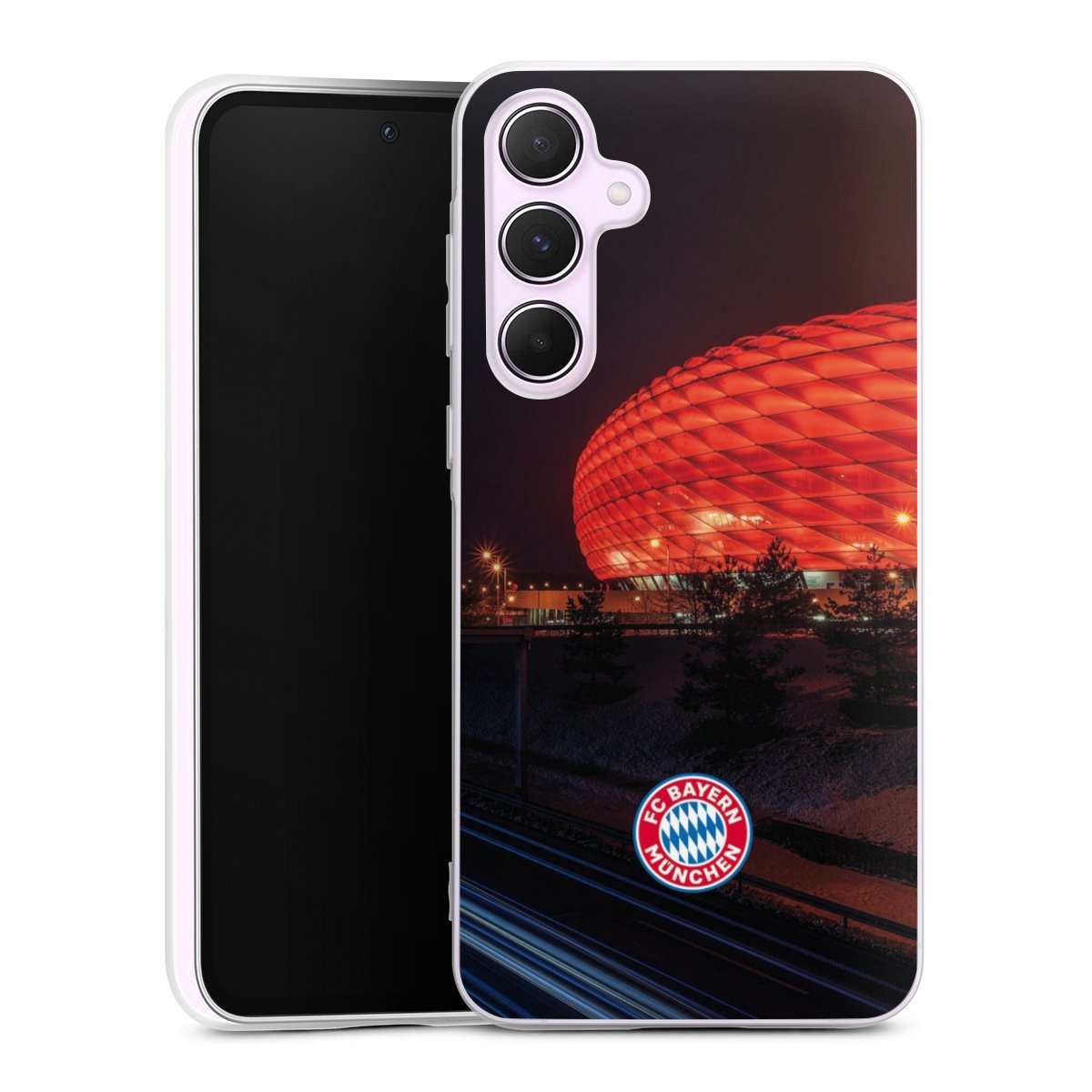 Allianz Arena bei Nacht FCB