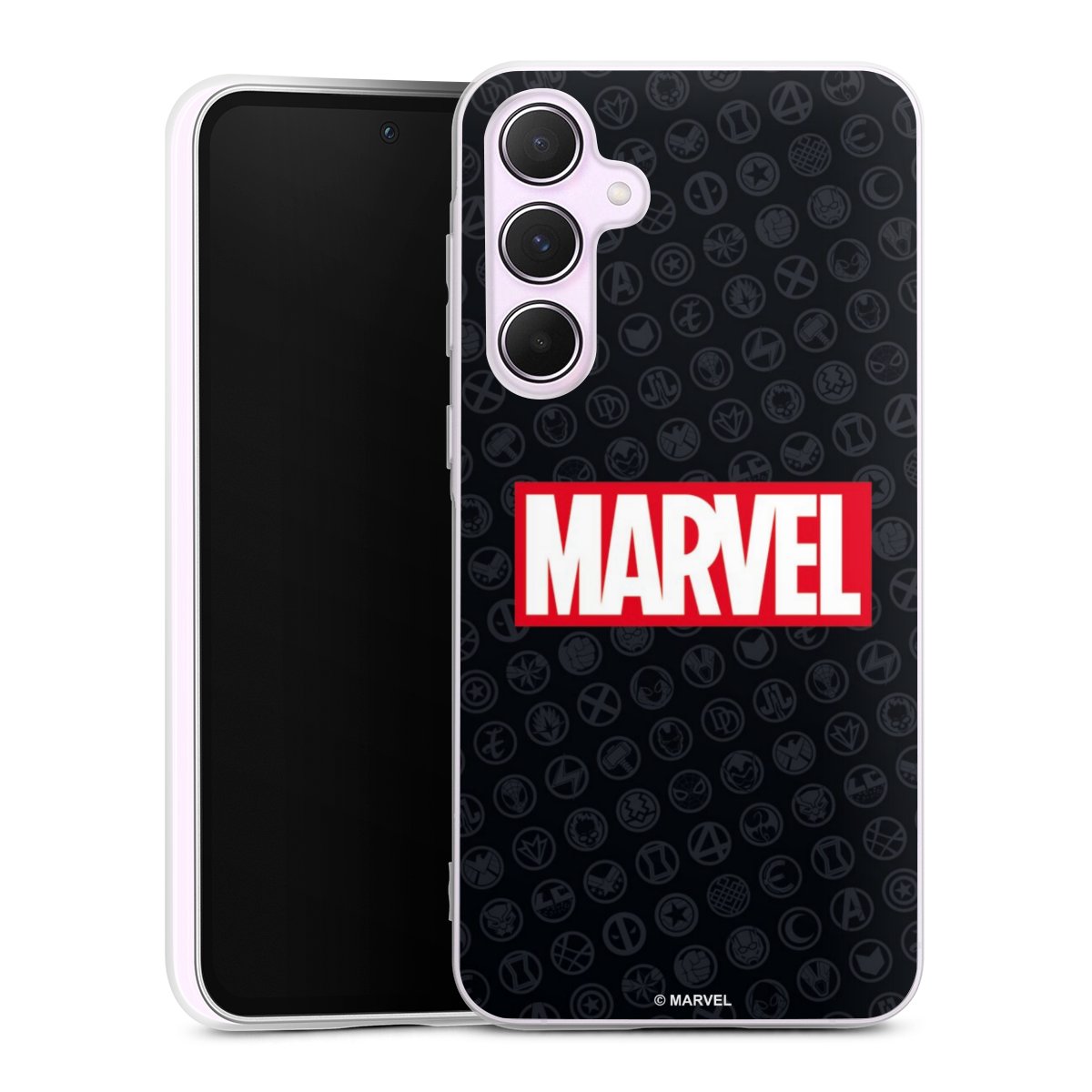 Marvel Logo Zwart Rood