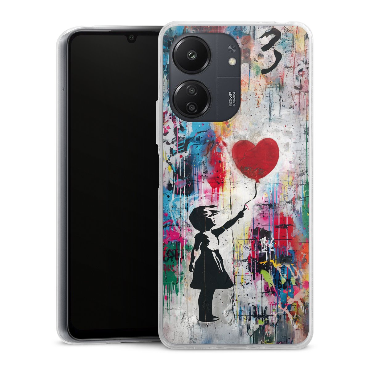 Balloon Girl Colorful