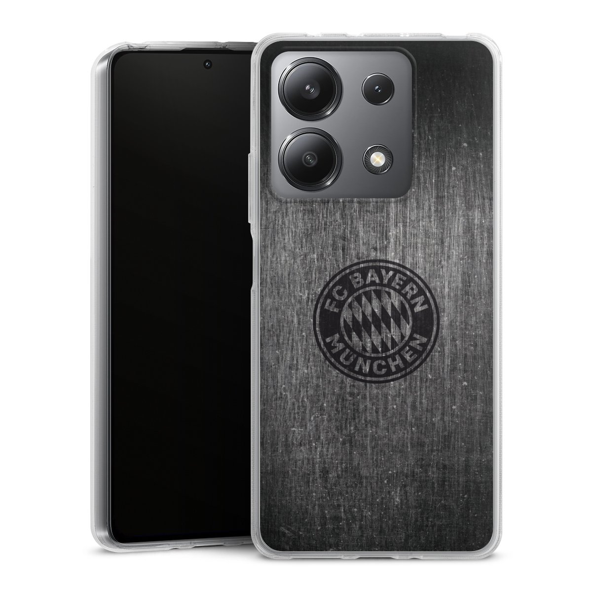 Metalllook FCB Logo einfarbig