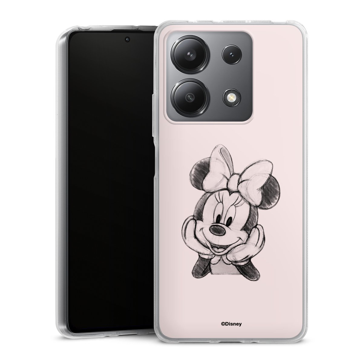 Minnie Posieren Sitzen