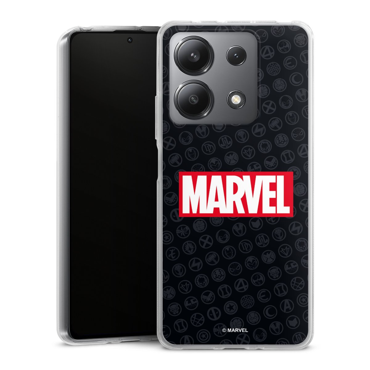 Marvel Logo Zwart Rood