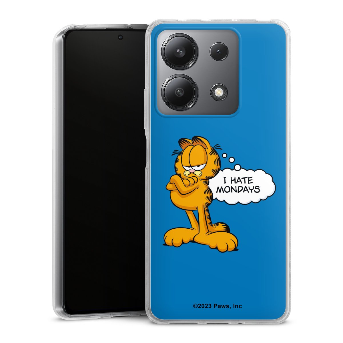 Garfield Je déteste les lundis Bleu