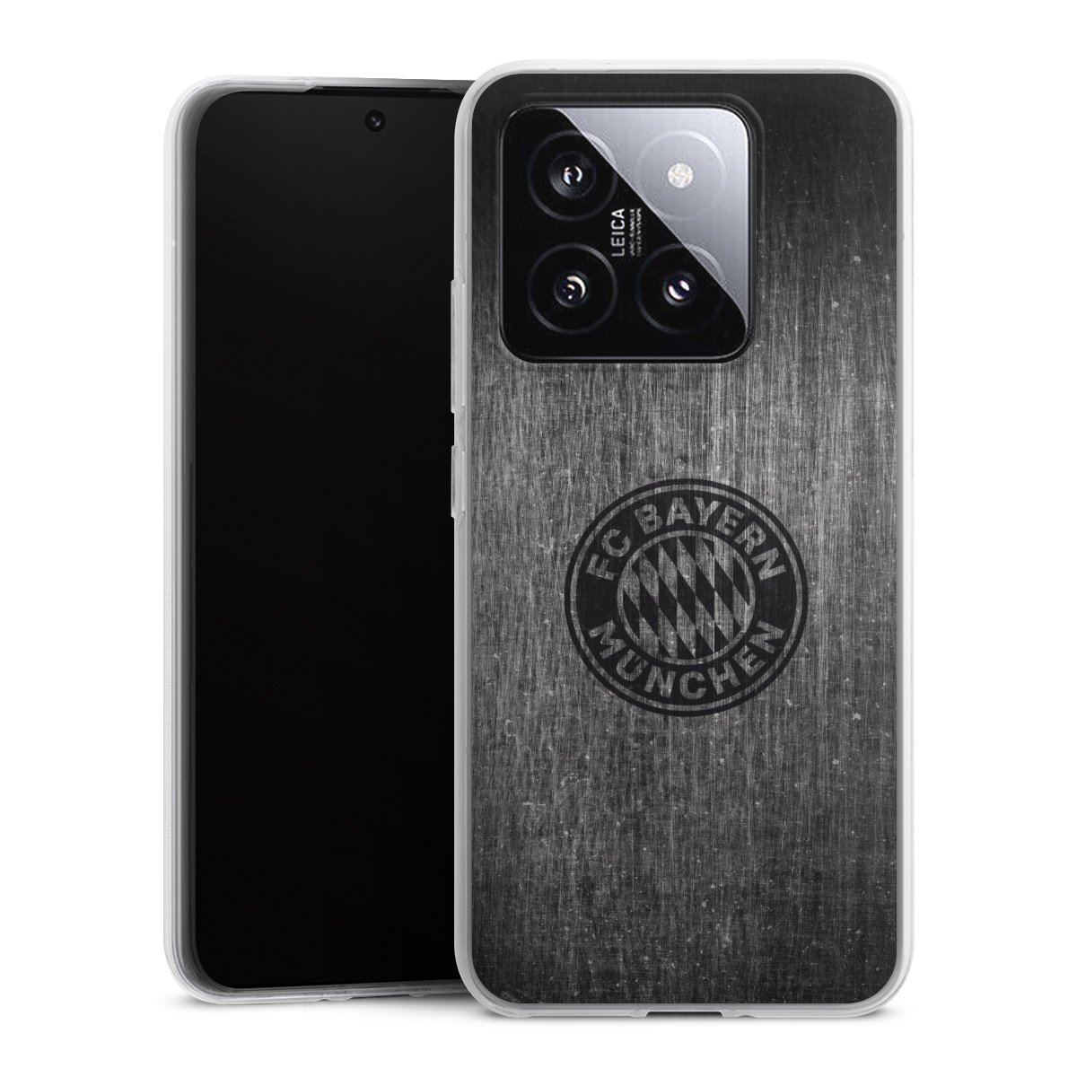 Metalllook FCB Logo einfarbig