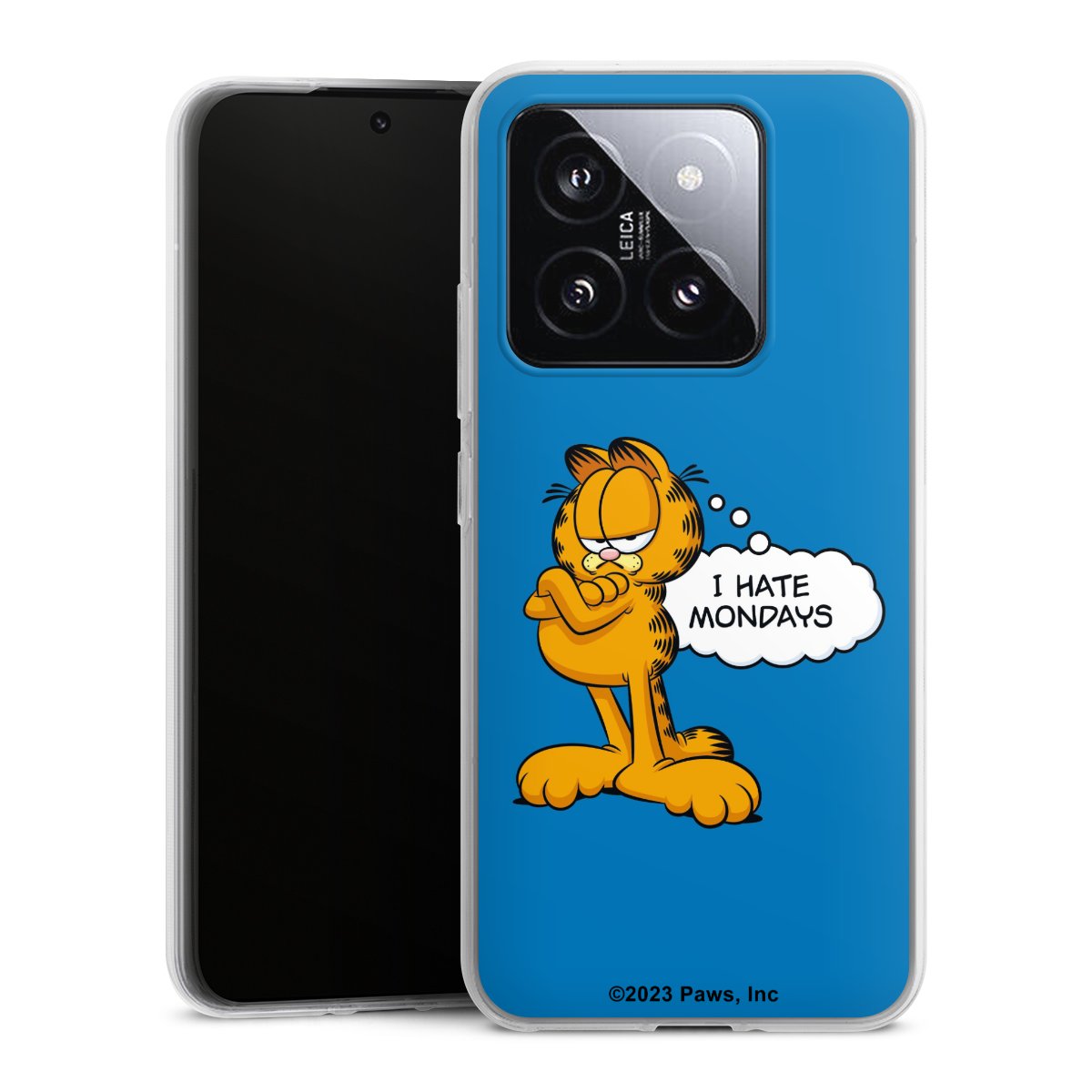 Garfield Je déteste les lundis Bleu