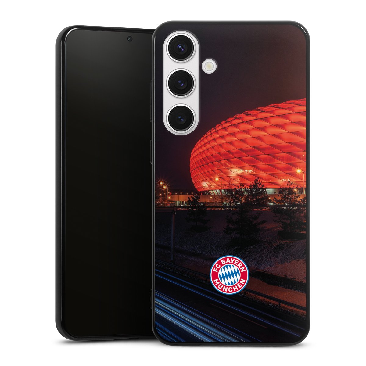 Allianz Arena bei Nacht FCB