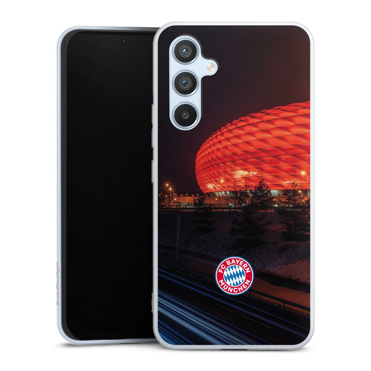 Allianz Arena bei Nacht FCB