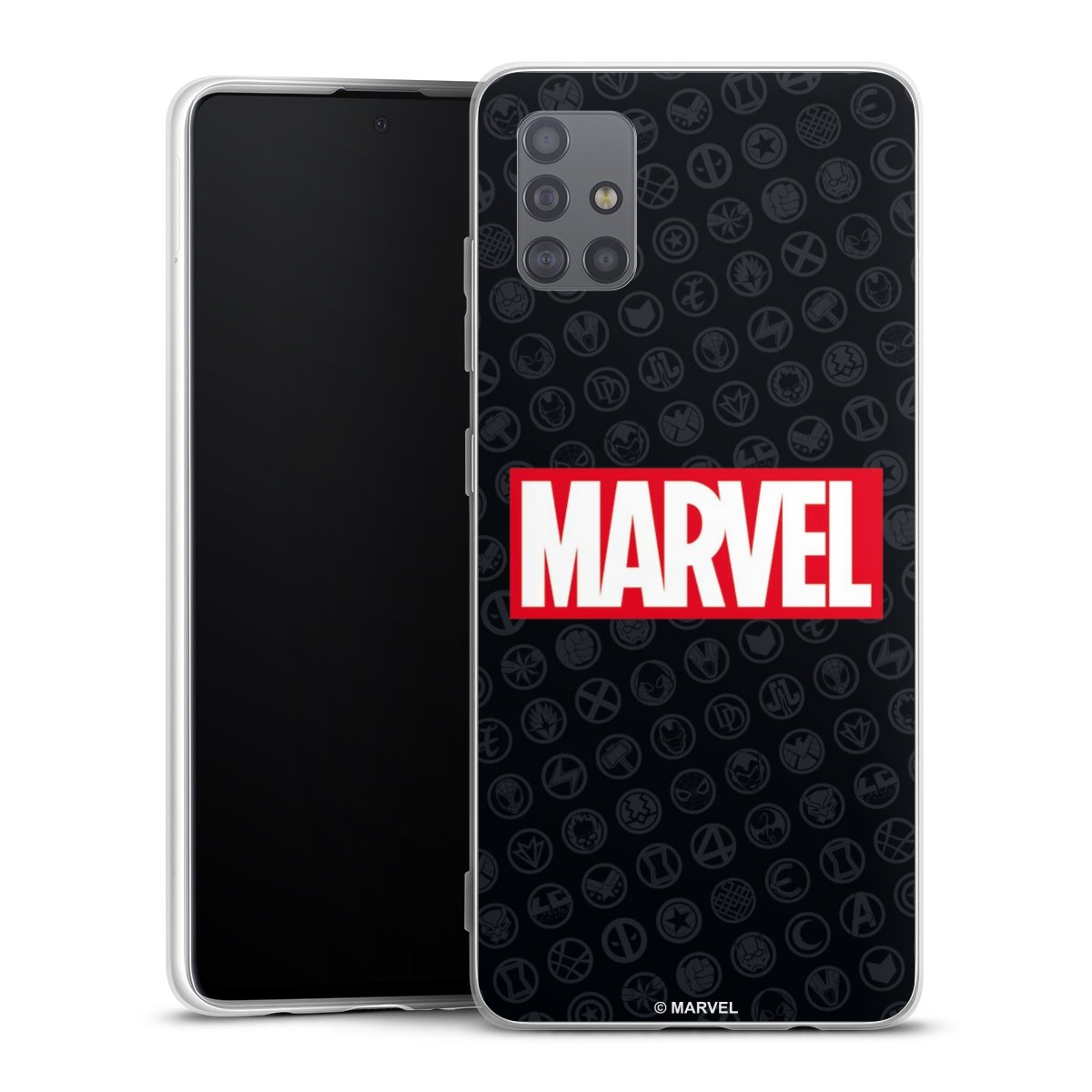 Marvel Logo Black Red 