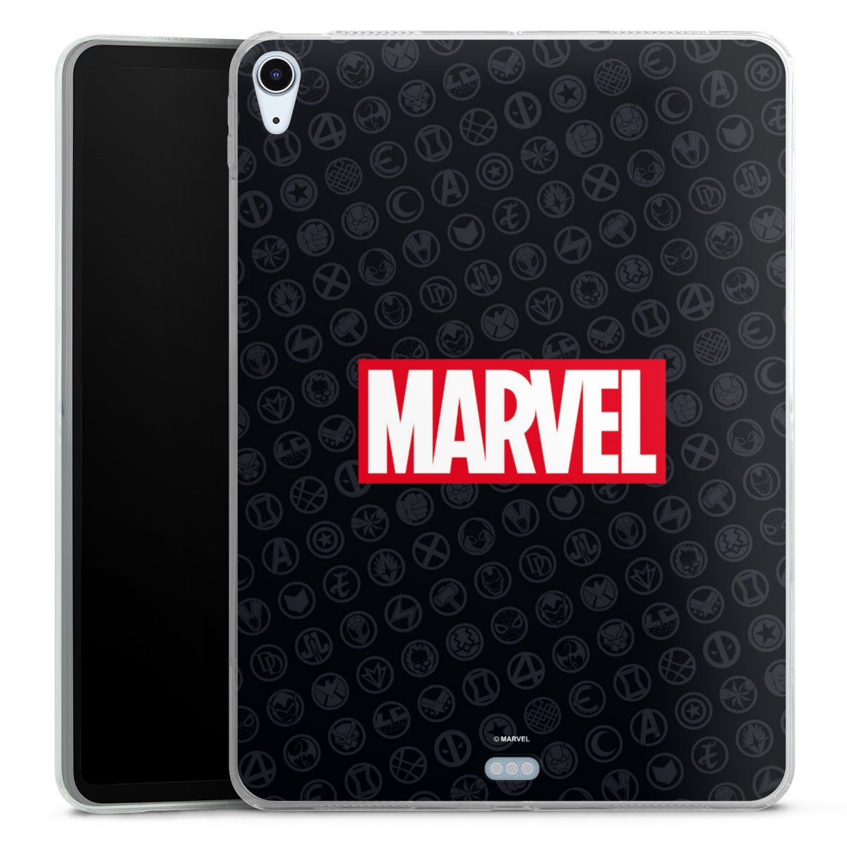 Marvel Logo Black Red 