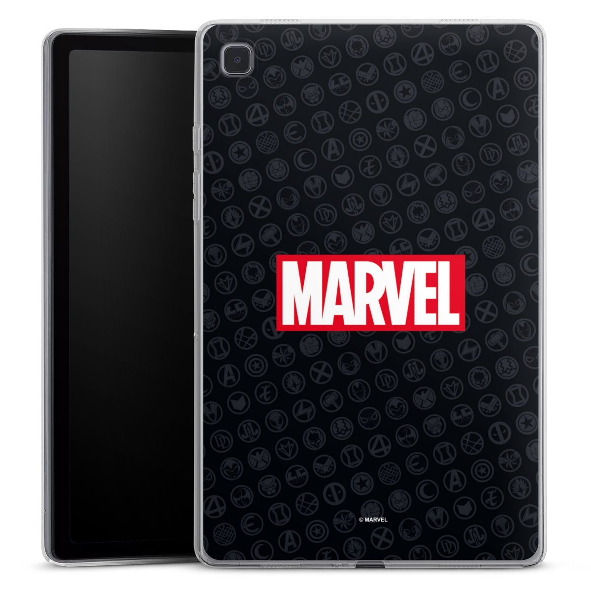 Marvel Logo Black Red 